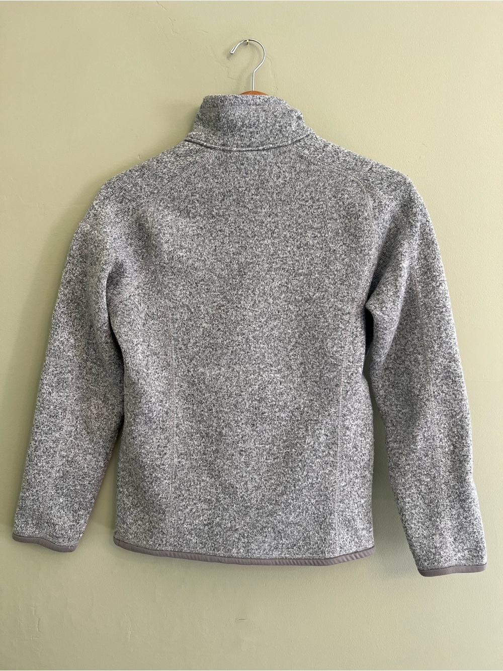 Patagonia Gray Women's Better Sweater 1/4-Zip Fleece - Picture 4 of 5